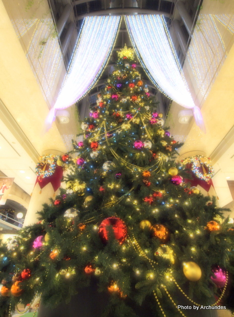 ディアモールのクリスマスツリー2